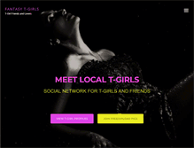 Tablet Screenshot of fantasytgirls.com